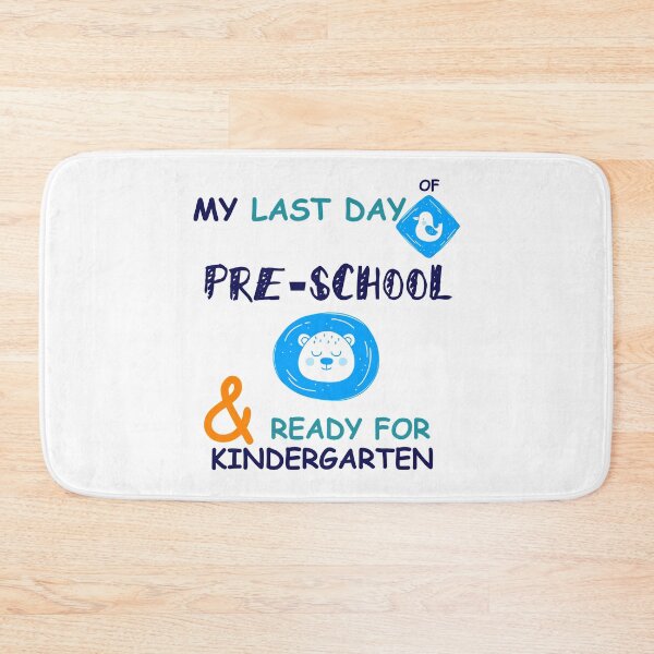 Item preview, Pre-School last day shirt - ready for kindergarten pre-school graduation tshirt MSCL-001 designed and sold by ADEN-1001.
