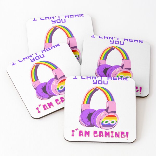Item preview, I Can't Hear You I am Gaming Cool Rainbow designed and sold by Archer25.