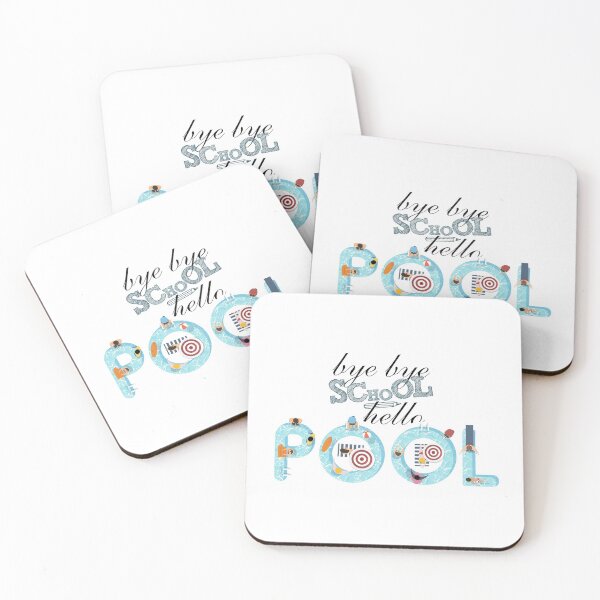 Item preview, Bye Bye School Hello Pool designed and sold by EMAN ABDELRAHMAN.