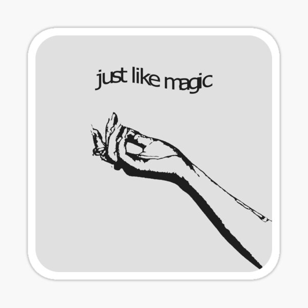 Vista previa del artículo con la obra «just like magic, mano», diseñado y vendido por remylocks.