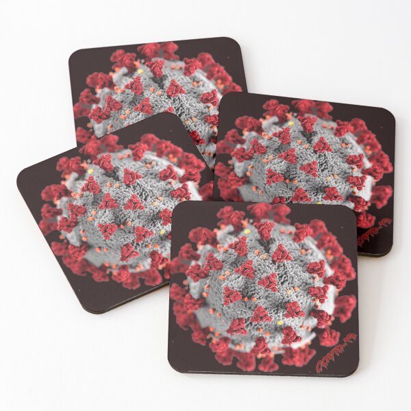 Item preview, COVID-19  CELL designed and sold by •GOLDENGENES •.