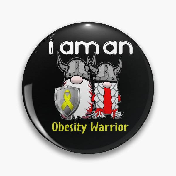 Item preview, I Am An Obesity Warrior Support Obesity Fighter Gift designed and sold by radianen.