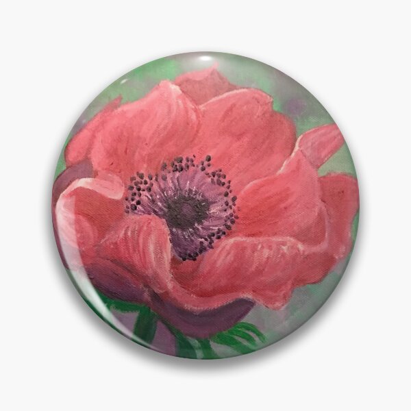 Item preview, Red Poppy Painting designed and sold by KateChurches.