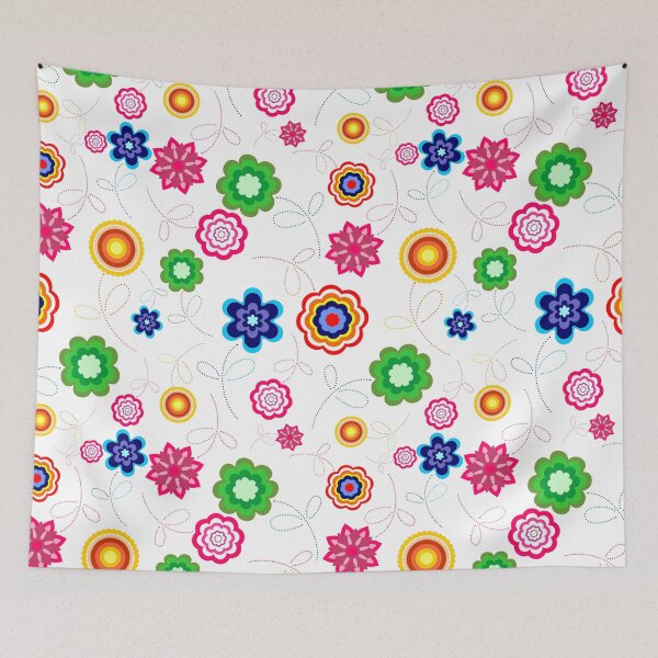 Item preview, Floral Flowers Repeating Pattern Design  designed and sold by Sunnyhova.