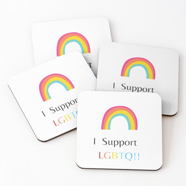 Item preview, I support LGBTQ  designed and sold by Edie Young.