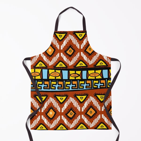 Item preview, Multi-Pattern/Color Afri-Aztec Fabric Textured Effect Boho Aesthetics [#203] designed and sold by AfriStyleUK.