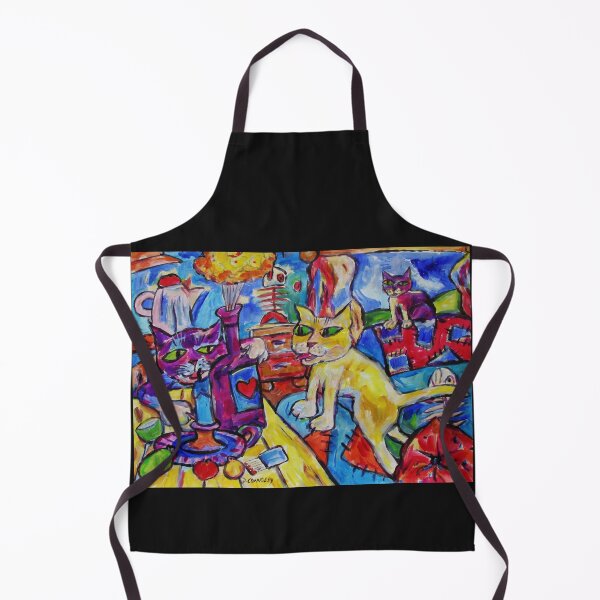Item preview, Kitchen Cats designed and sold by diconnollyart.