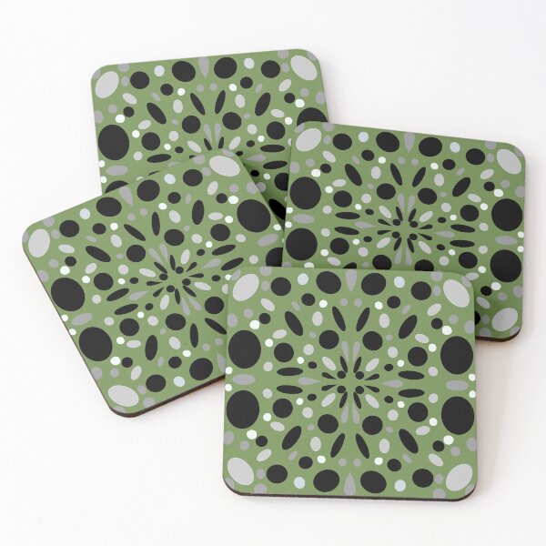 Item preview, Black and Gray Oblivion - green designed and sold by Art by Dorothy Goulet.
