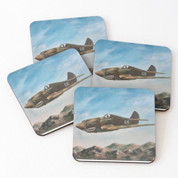Item preview, Airplane WWII P-40 Warhawk Flying Tiger designed and sold by CheranY.