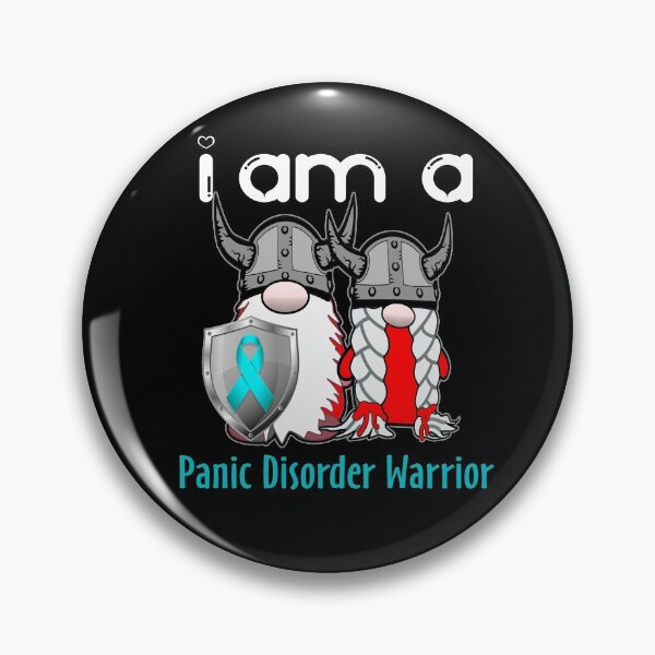 Item preview, I Am A Panic Disorder Warrior Support Panic Disorder Fighter Gift designed and sold by radianen.
