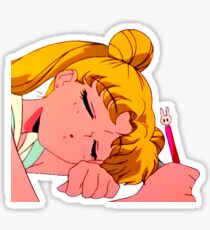 Sleepy Usagi Sticker