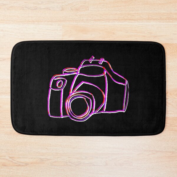Item preview, Minimal Camera Lineart designed and sold by badlydrawnbabe.