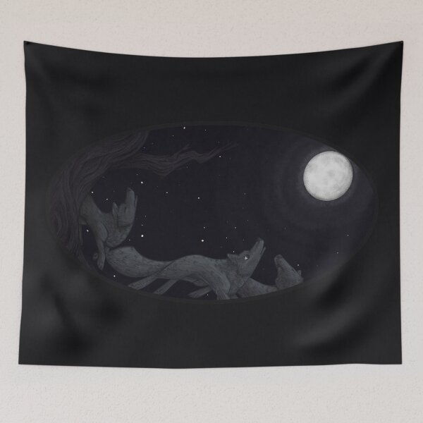 Item preview, Wolves' Night designed and sold by WolfKat777.