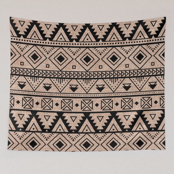 Item preview, Multi-Pattern Afri-Aztec Fabric Textured Effect Boho Aesthetics [#205] designed and sold by AfriStyleUK.