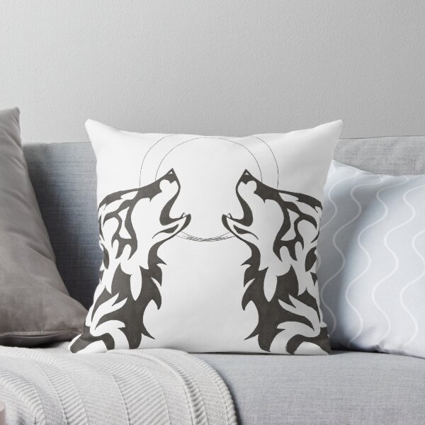 Item preview, Wolves Howling at Moon designed and sold by CrazyNerdAlert.
