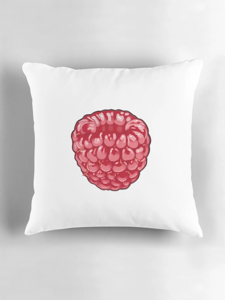 Thumbnail 3 of 4, Pillow, Red Raspberry designed and sold by Belle Perez.