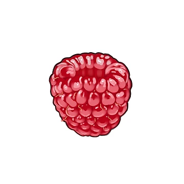 Artwork thumbnail, Red Raspberry by Belle Perez