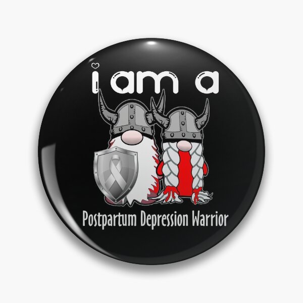 Item preview, I Am A Postpartum Depression Warrior Support Postpartum Depression Fighter Gift designed and sold by radianen.