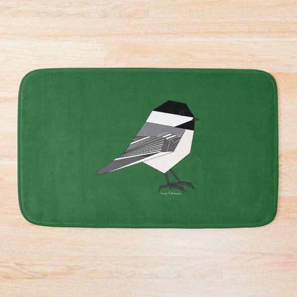 Item preview, Geometric Black-Capped Chickadee without background designed and sold by Caseymakesart.