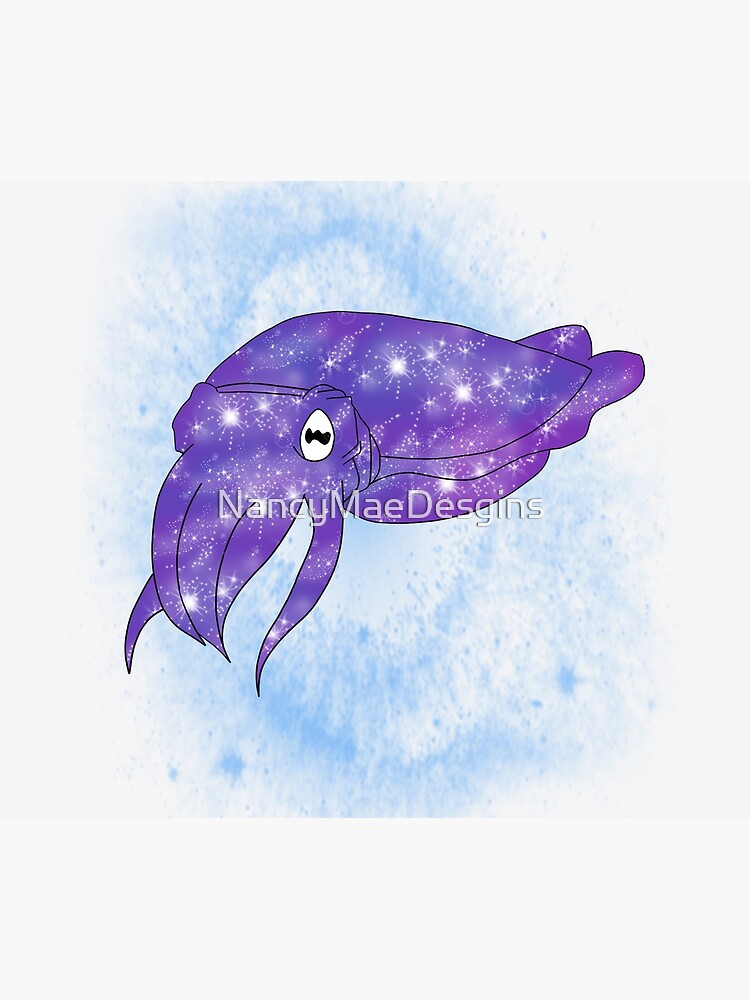 Galaxy Cuttlefish by NancyMaeDesgins
