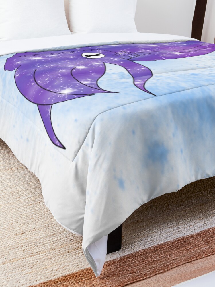 Alternate view of Galaxy Cuttlefish Comforter