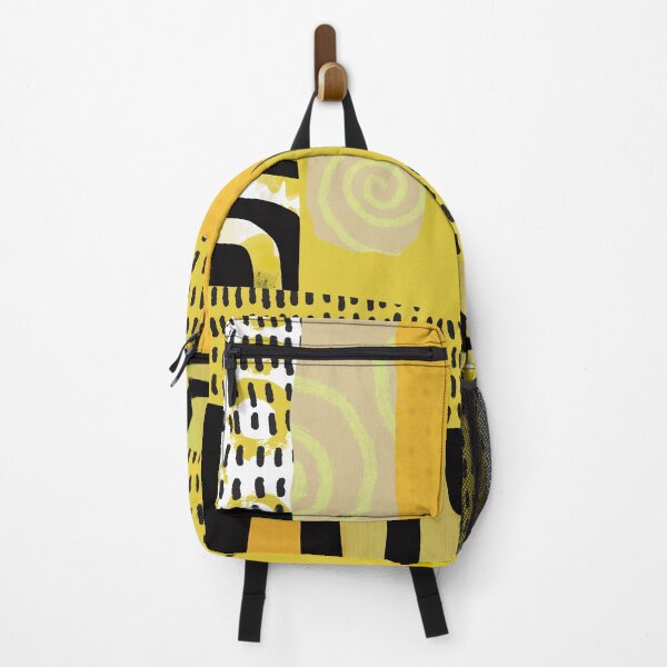 Item preview, Yellow and Black Abstract Collage Art designed and sold by NancyMerkle.