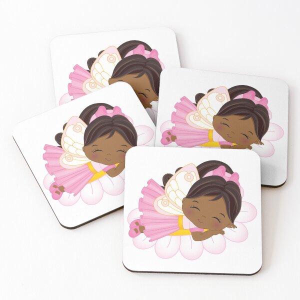 Item preview, African American Cute Litle Fairy designed and sold by CreativeMill.