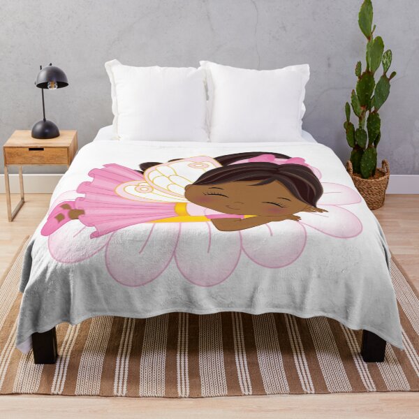 Item preview, African American Cute Litle Fairy designed and sold by CreativeMill.