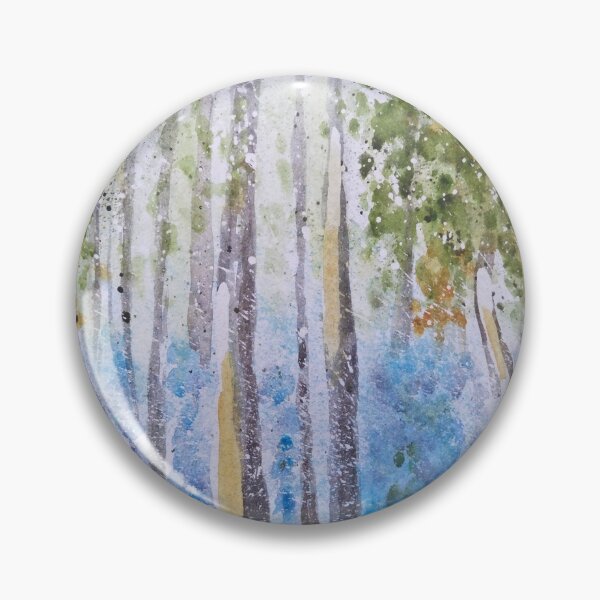 Item preview, Light at Play in Bluebell Wood K designed and sold by kaleidimo.