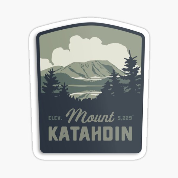 Item preview, Mount Katahdin Maine  designed and sold by cloudhiker.