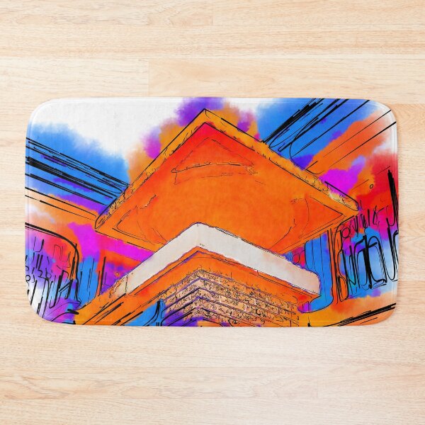 Item preview, Architectural Elements In Abstract Watercolor designed and sold by KirtTisdale.