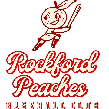 ROCKFORD PEACHES WOMEN IN BASEBALL STICKER AND SHIRT  Sticker for Sale by  BraveryisBold