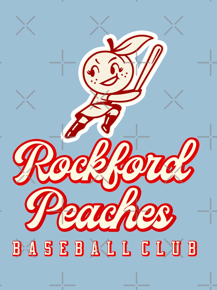 Rockford 🍑 Peaches Women's Pro Baseball Program T-Shirt