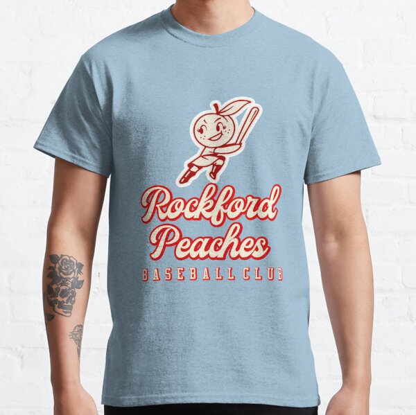 THE ROCKFORD PEACHES LADIES STICKER AND SHIRT  Sticker for Sale by  BraveryisBold