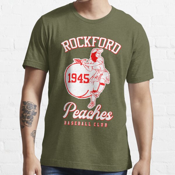 THE ROCKFORD PEACHES LADIES STICKER AND SHIRT  Sticker for Sale by  BraveryisBold
