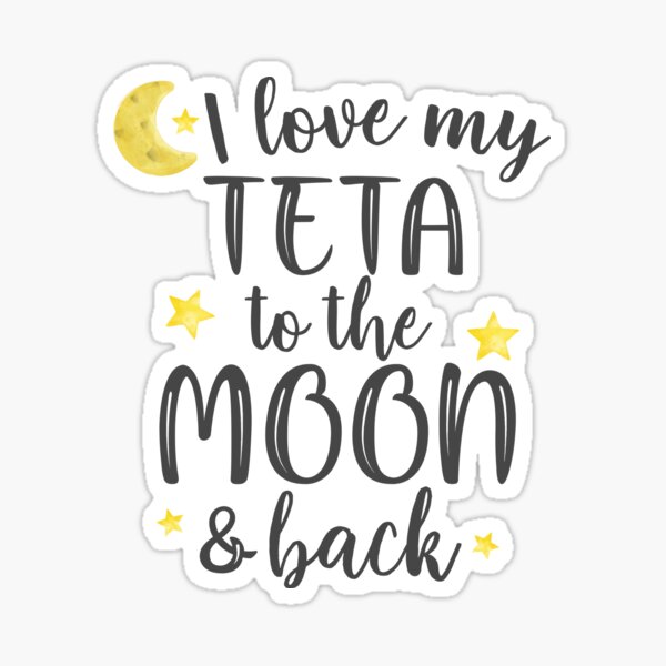 Vista previa del artículo con la obra «Amo mi teta hasta la luna y de regreso», diseñado y vendido por TheShirtLounge.
