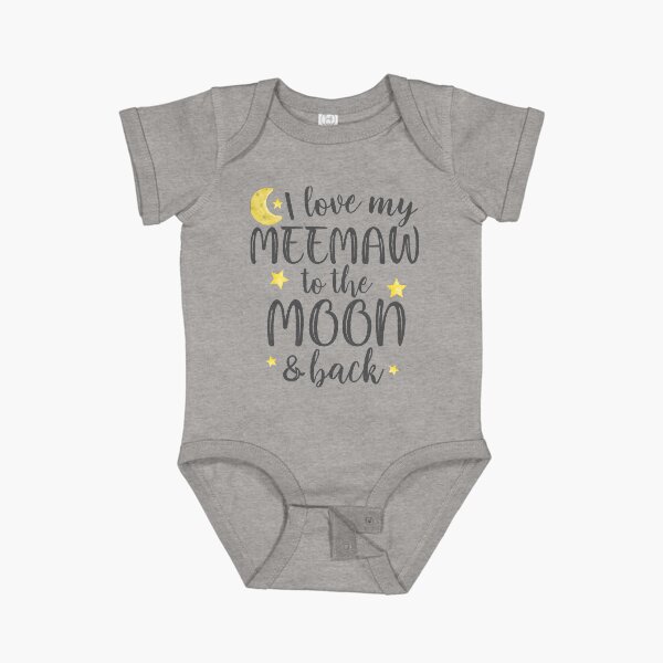 Item preview, I Love My Meemaw To The Moon and Back designed and sold by TheShirtLounge.