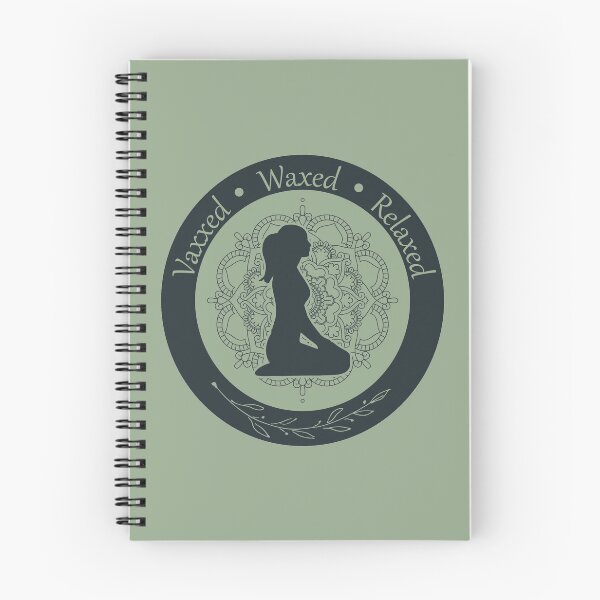 Item preview, Vaxxed Waxed and Relaxed (v2) - funny covid quotes designed and sold by DebbisPalette.