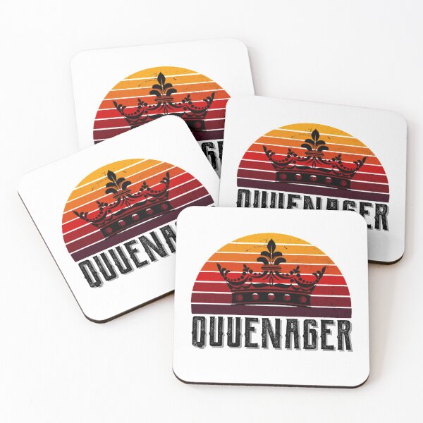 Item preview, Retro queenager vintage old design designed and sold by DesignsVault.