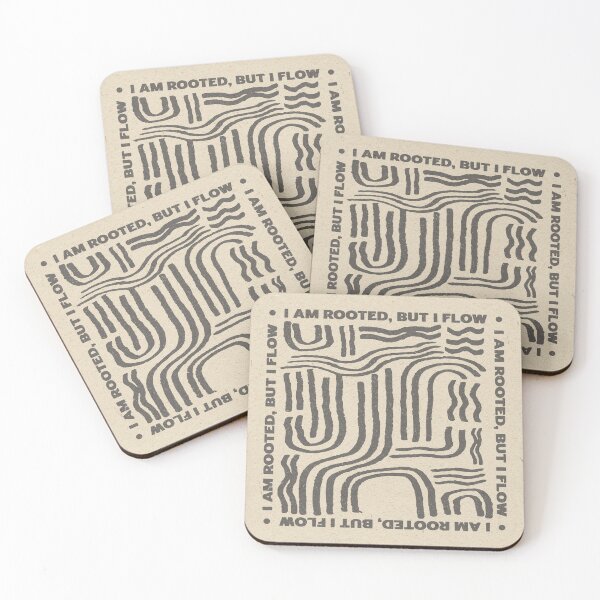 Item preview, I Am Rooted, But I Flow designed and sold by Kate Dasilva.