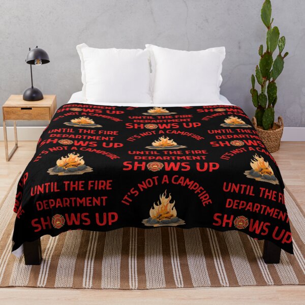 Item preview, Its Not A Campfire Until The Fire Dept Shows Up  designed and sold by WoodburyLake.