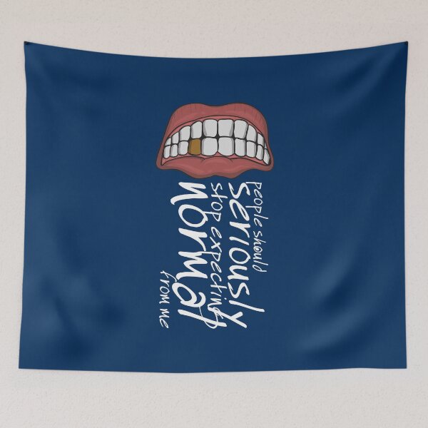 Item preview, People Should Seriously Stop Expecting Normal From Me - Vertical designed and sold by crazycollective.