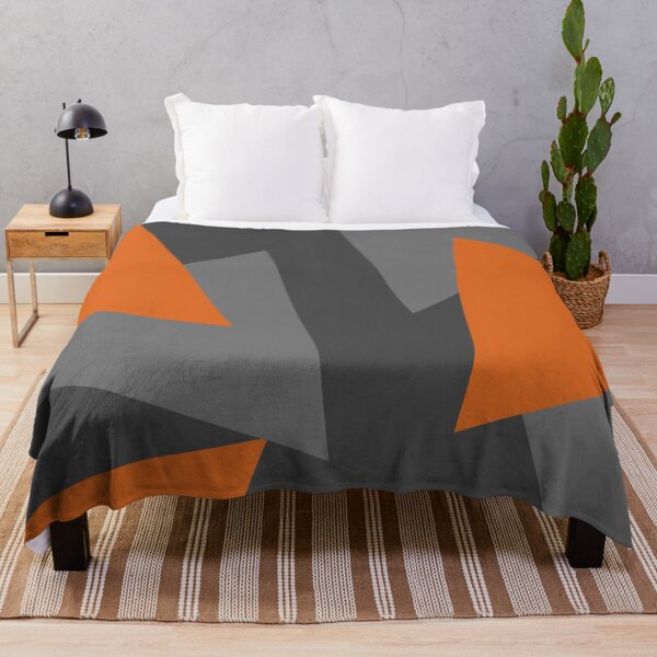 Item preview, Orange and Grey Triangles designed and sold by ind3finite.