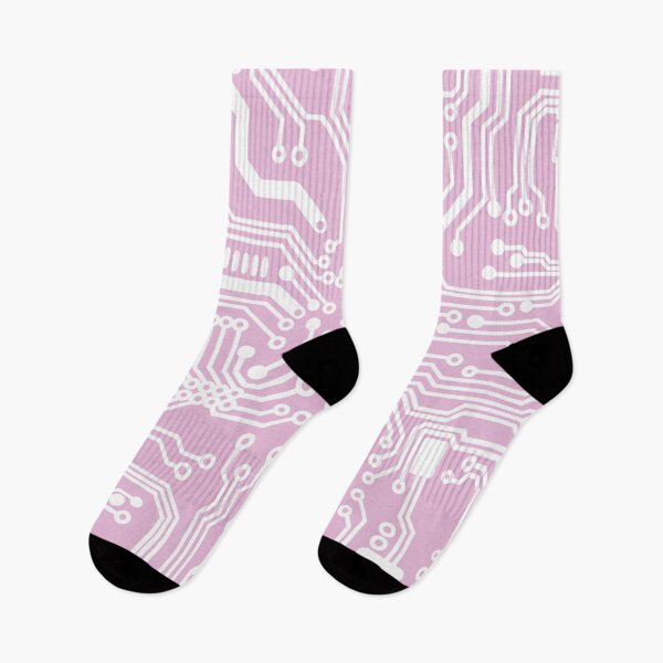 Item preview, pink microchip hardware circuit design designed and sold by Giulia  Palazzo.
