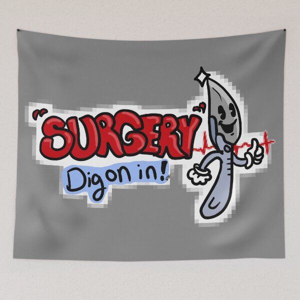 Item preview, "Surgery" dig on in designed and sold by SeaUrchoon's Bazzar.