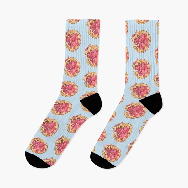 Item preview, Strawberry Donut Cat designed and sold by GalaxyChicken.