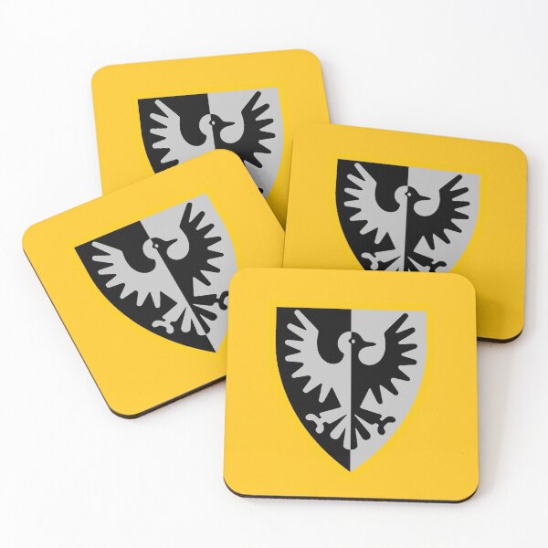Item preview, Black Falcon Shield Emlbem - Yellow designed and sold by Highonbricks.