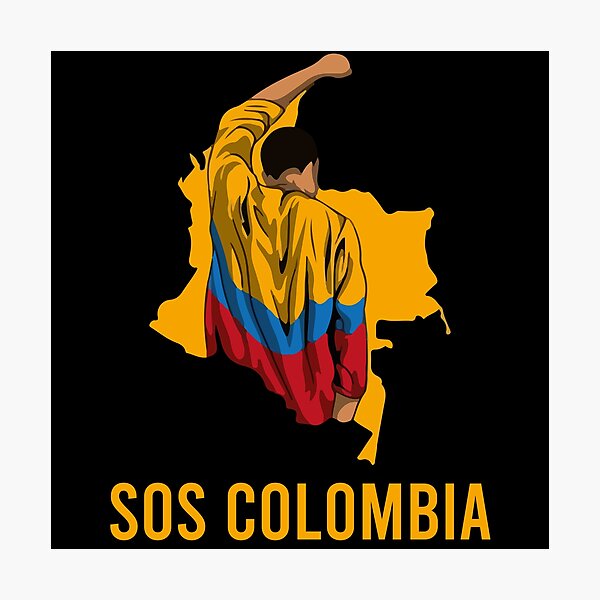 Item preview, SOS COLOMBIA designed and sold by ZiuzKlaw.