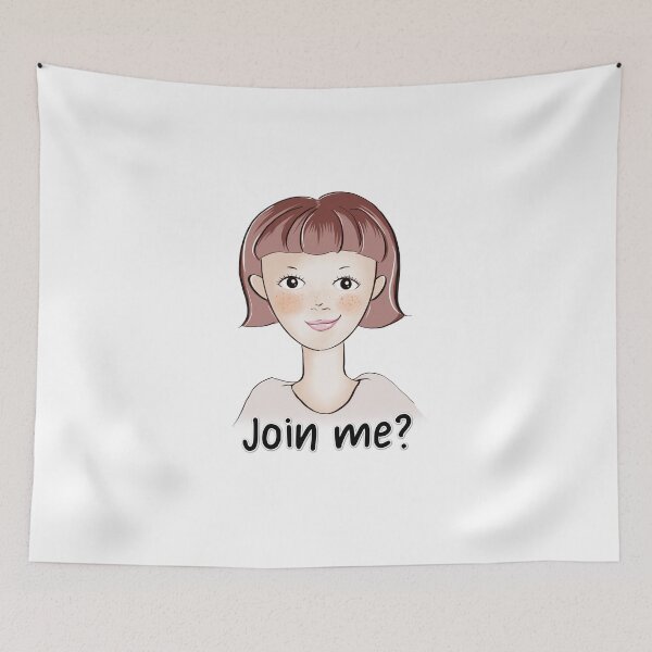 Item preview, Will you join me? designed and sold by breathingada.