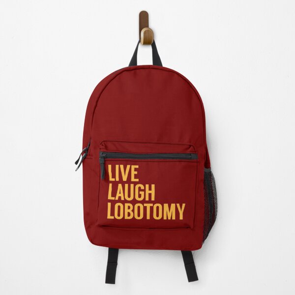 Item preview, Live Laugh Lobotomy in Yellow designed and sold by tinyteacups.